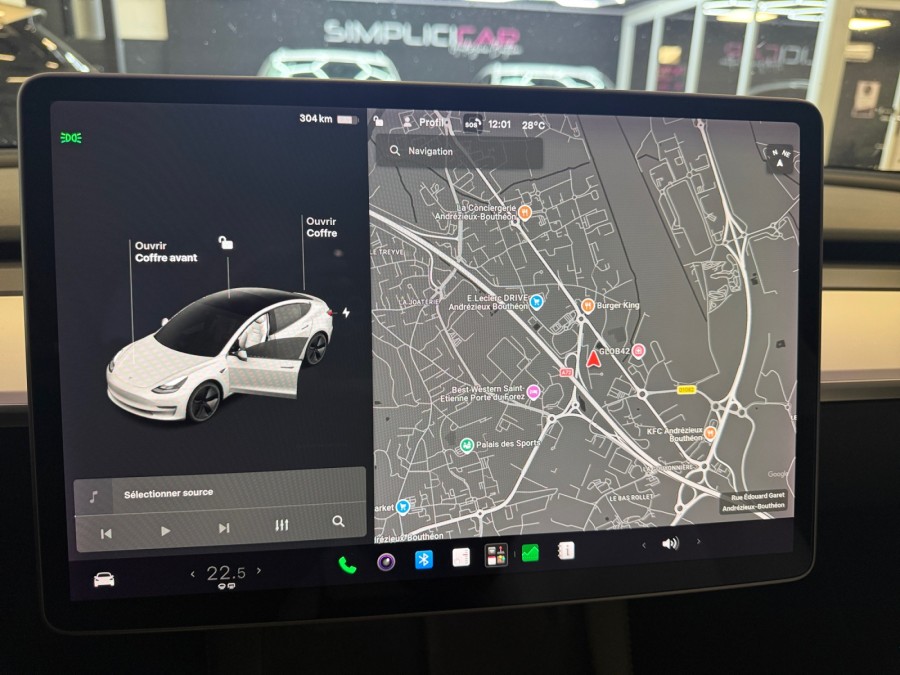 TESLA d'occasion MODEL PROPULSION de 2021 Andrezieux (42)﻿