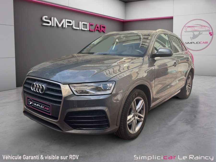 AUDI d'occasion Q3 1.4 TFSI 150 S-LINE de 2018 Le Raincy (93)﻿