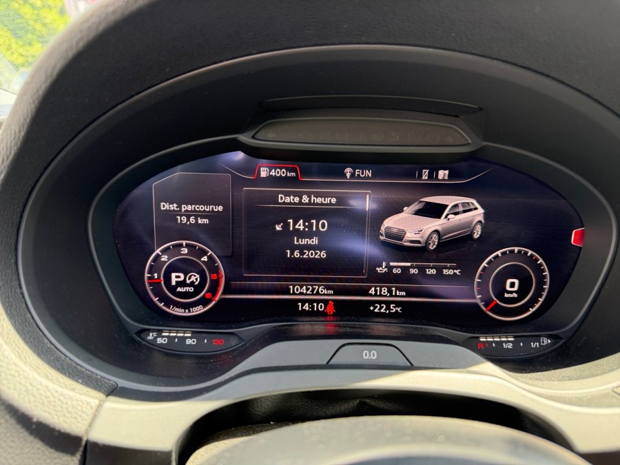 AUDI d'occasion A3 2.0 TDI 150 S LINE S TRONIC de 2018 Caen (14)﻿