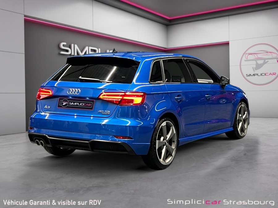 AUDI d'occasion A3 40 TDI 184 QUATTRO S TRONIC de 2019 Strasbourg