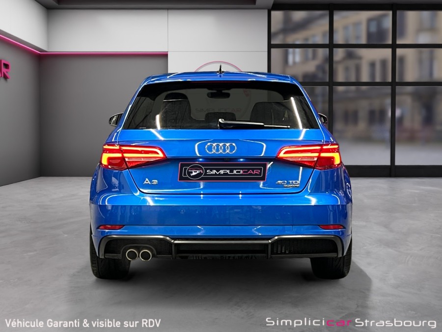 AUDI d'occasion A3 40 TDI 184 QUATTRO S TRONIC de 2019 Strasbourg