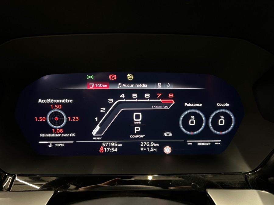 AUDI d'occasion RS3 SPORTBACK 2.5 TFSI 340 QUATTRO S TRONIC de 2022