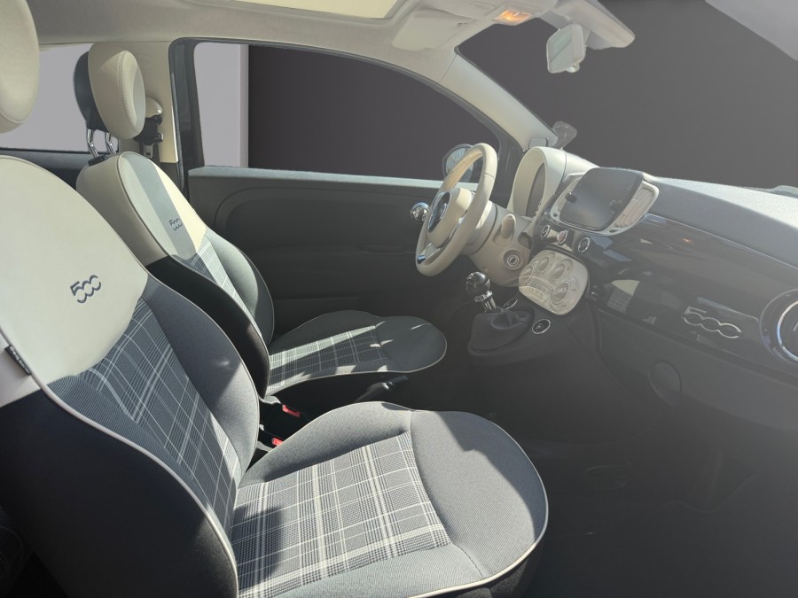 FIAT d'occasion 500 1.0 HYBRIDE 70 LOUNGE de 2020 Lille La Madeleine