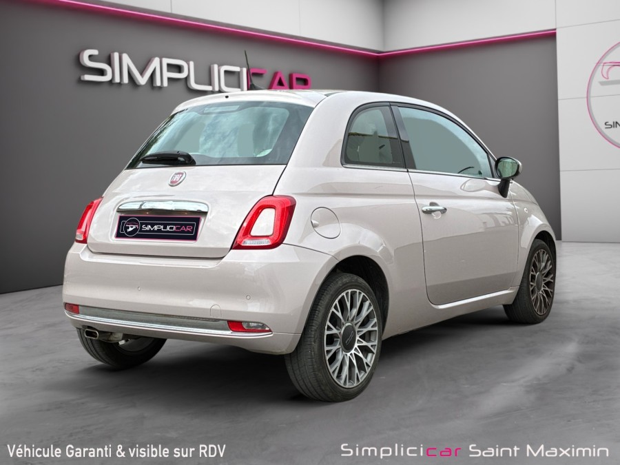 FIAT d'occasion 500 1.2 8V 69 DIVA DUALOGIC de 2019 Saint Maximin