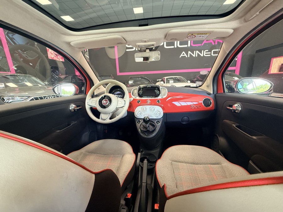 FIAT d'occasion 500 1.2 8V 69 LIVE EDIZIONE de 2015 Annecy (74)﻿