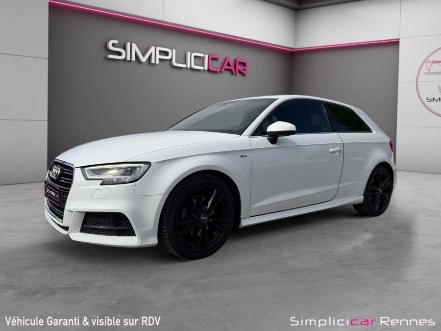 AUDI d'occasion A3 2.0 TDI 150 S LINE S TRONIC de 2017 Rennes (35)﻿