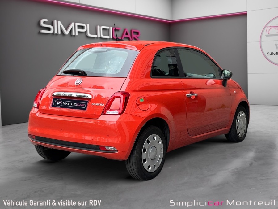 FIAT d'occasion 500 1.0 HYBRIDE 70 WEB COLLEZIONE de 2023 MONTREUIL