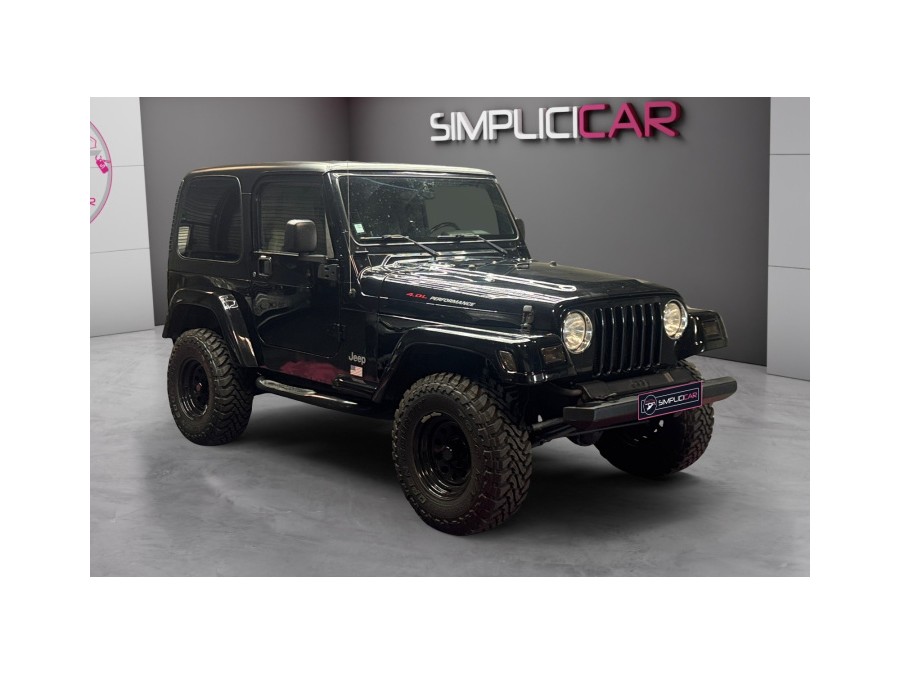 JEEP d'occasion WRANGLER 4.0 SPORT de 2004 Pau (64)﻿