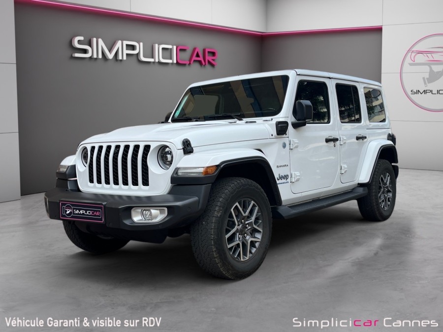 JEEP d'occasion WRANGLER JEEP WRANGLER SAHARA de 2023 Cannes (06)﻿