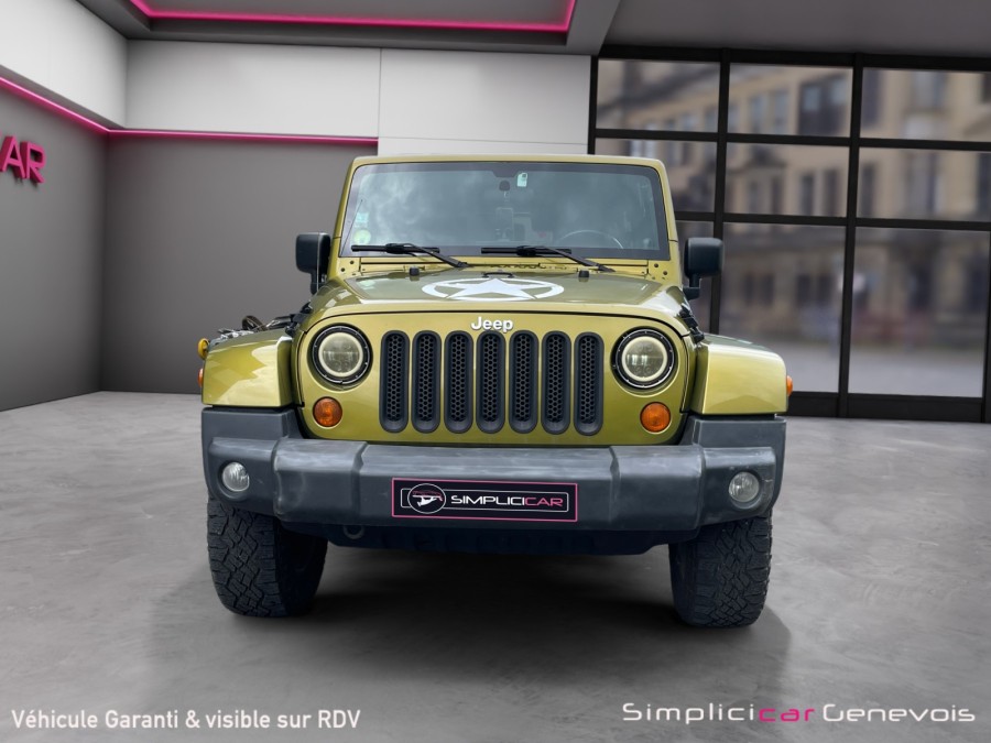 JEEP d'occasion WRANGLER 3.8 V6 Sahara de 2008 Genevois (74)﻿
