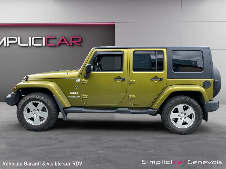 JEEP d'occasion WRANGLER 3.8 V6 Sahara de 2008 Genevois (74)﻿