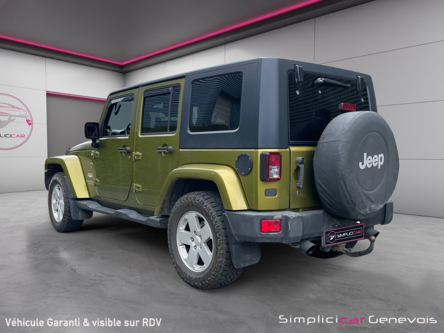 JEEP d'occasion WRANGLER 3.8 V6 Sahara de 2008 Genevois (74)﻿