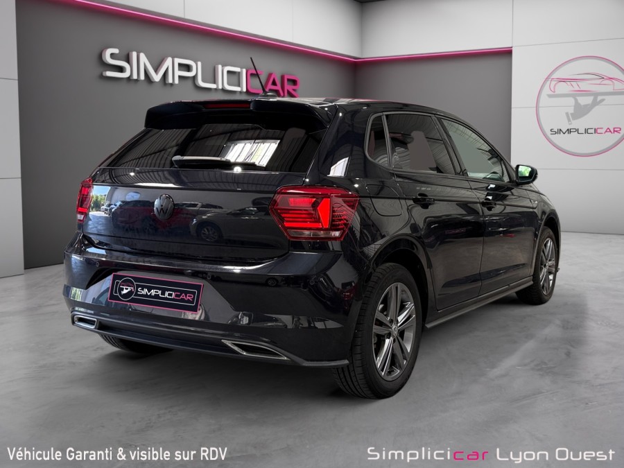VOLKSWAGEN d'occasion POLO VI 1.0 TSI 116 R-LINE DSG de 2019 Lyon