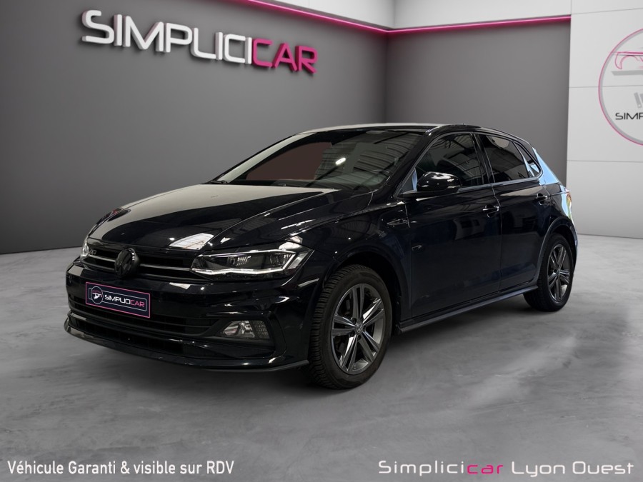 VOLKSWAGEN d'occasion POLO VI 1.0 TSI 116 R-LINE DSG de 2019 Lyon
