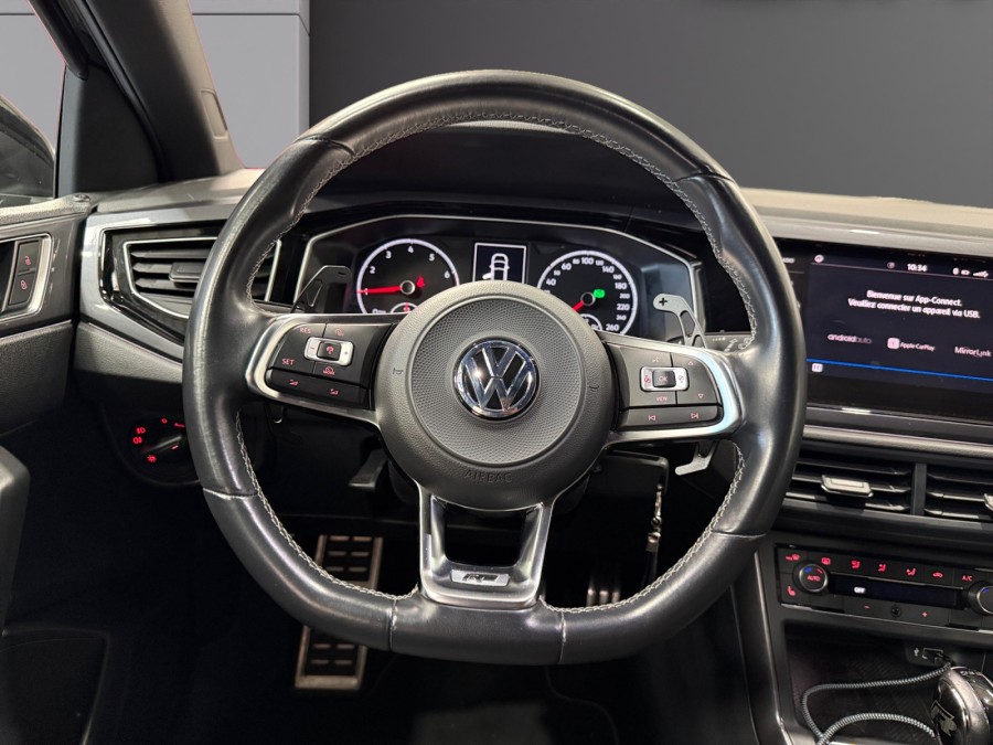 VOLKSWAGEN d'occasion POLO VI 1.0 TSI 116 R-LINE DSG de 2019 Lyon