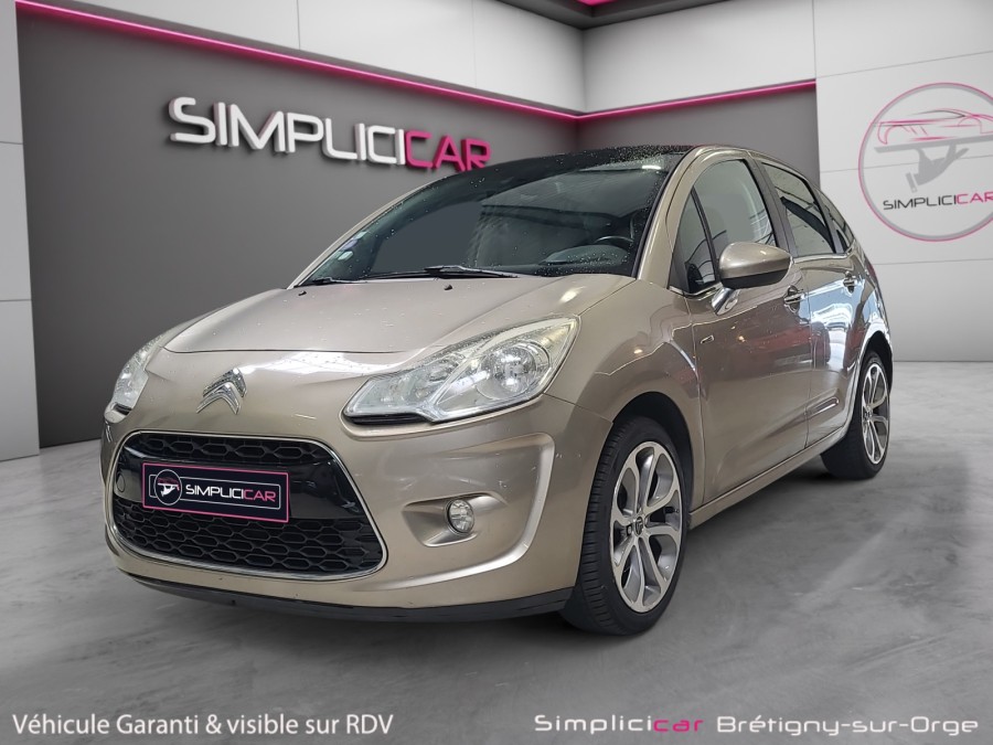 CITROEN d'occasion C3 II 1.6 VTI 120 EXCLUSIVE de 2010 Bretigny Sur