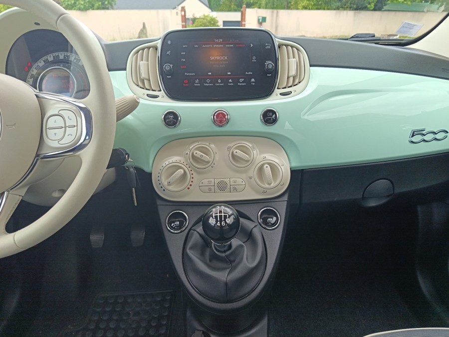 FIAT d'occasion 500 C 1.0 HYBRIDE 70 LOUNGE de 2020 Rennes (35)﻿