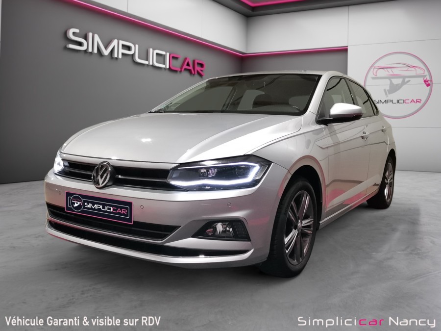 VOLKSWAGEN d'occasion POLO VI 1.0 TSI 95CH CARAT de 2018 Nancy (54)﻿