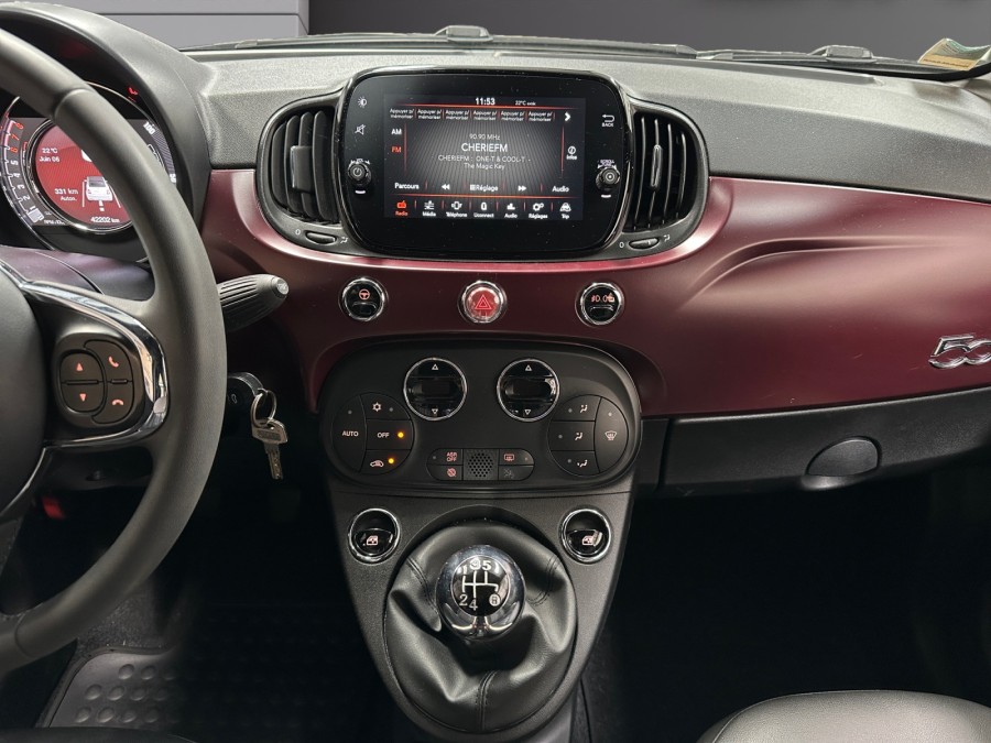FIAT d'occasion 500 51.2 8V 69 STAR de 2019 Lorient (56)﻿