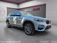 BMW d'occasion X3 30I XD 252 LOUNGE BA de 2018 Nice (06)﻿