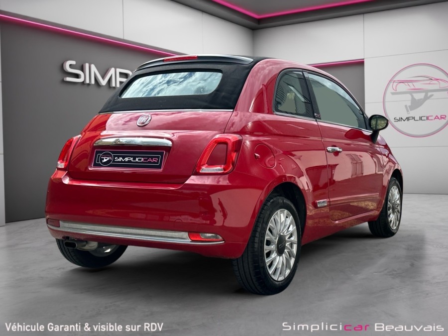 FIAT d'occasion 500 C 1.2 8V 69 POP de 2017 Beauvais (60)﻿