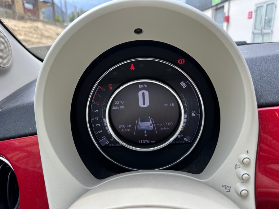 FIAT d'occasion 500 C 1.2 8V 69 POP de 2017 Beauvais (60)﻿