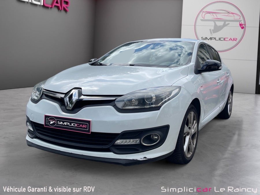 RENAULT d'occasion MEGANE III TCE 130 limited de 2015 Le Raincy (93)﻿