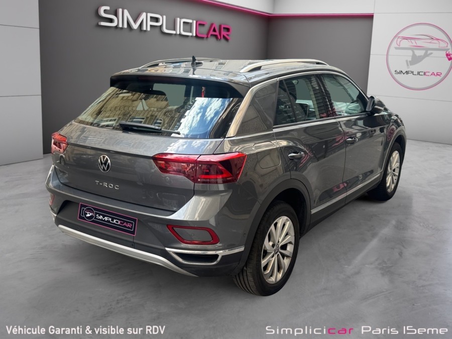 VOLKSWAGEN d'occasion T-ROC 1.5 TSI EVO 150 STYLE DSG7 de 2022 Paris