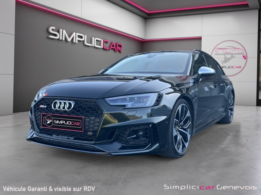 AUDI d'occasion RS4 AVANT 2.9 TFSI 450 QUATTRO de 2018 Genevois (74)﻿
