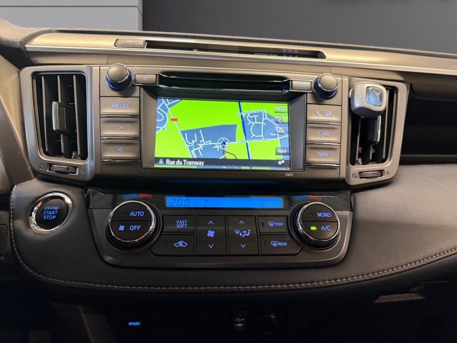 TOYOTA d'occasion RAV 4 IV 150 D-4D WHITE EDITION de 2015 Strasbourg