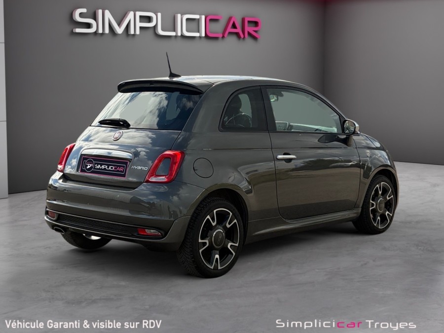 FIAT d'occasion 500 1.0 HYBRIDE 70 ROCKSTAR de 2020 Troyes (10)﻿