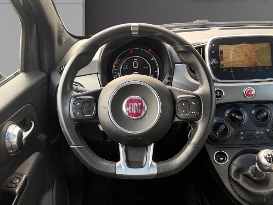 FIAT d'occasion 500 1.0 HYBRIDE 70 ROCKSTAR de 2020 Troyes (10)﻿
