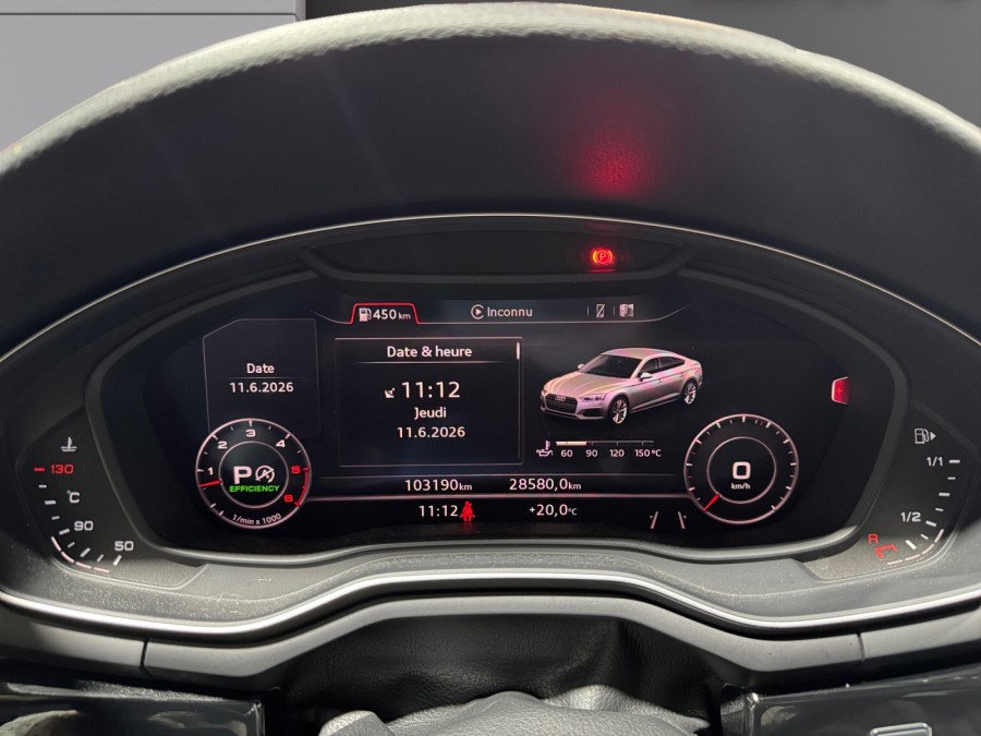 AUDI d'occasion A5 SPORTBACK 3.0 TDI 218 AVUS QUATTRO S TRONIC de