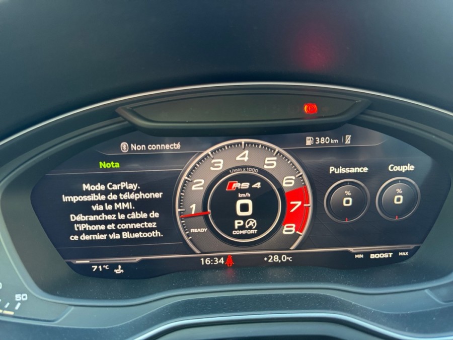 AUDI d'occasion RS4 2.9TFSIQ de 2018 Narbonne (11)﻿