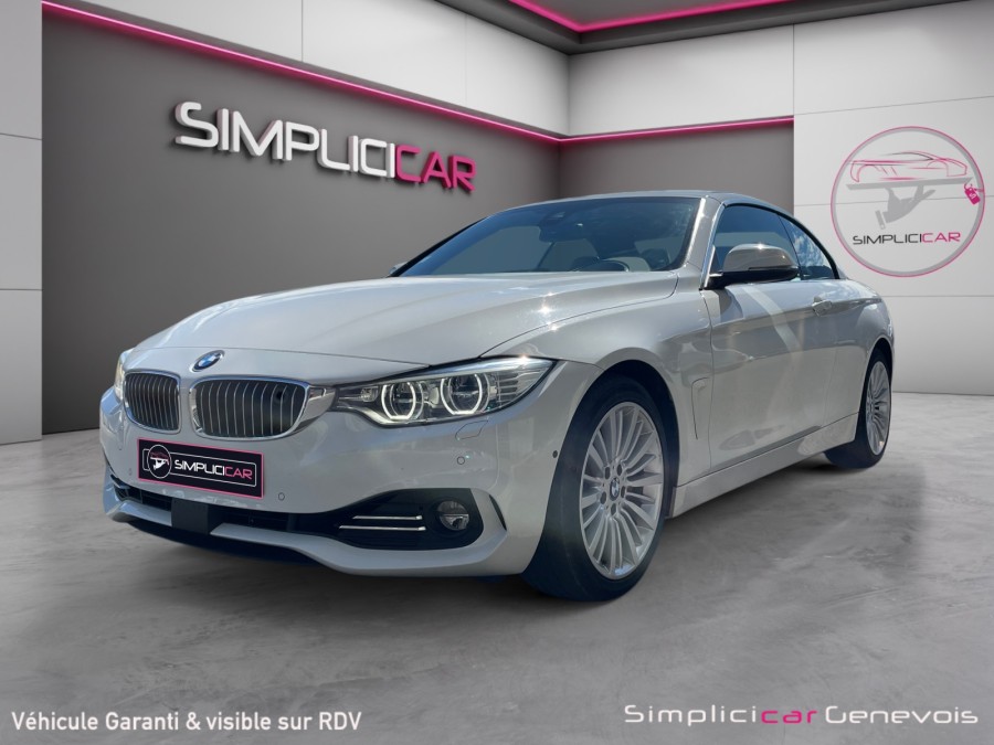 BMW d'occasion 4 DECAPOTABLE 435I Luxury BA de 2014 Genevois (74)﻿