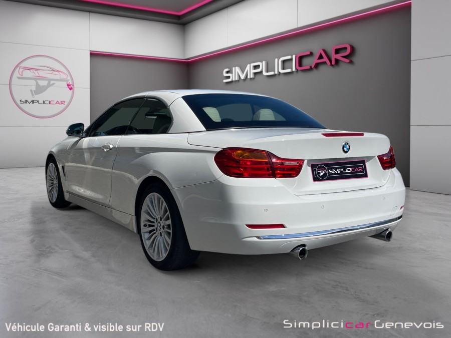 BMW d'occasion 4 DECAPOTABLE 435I Luxury BA de 2014 Genevois (74)﻿