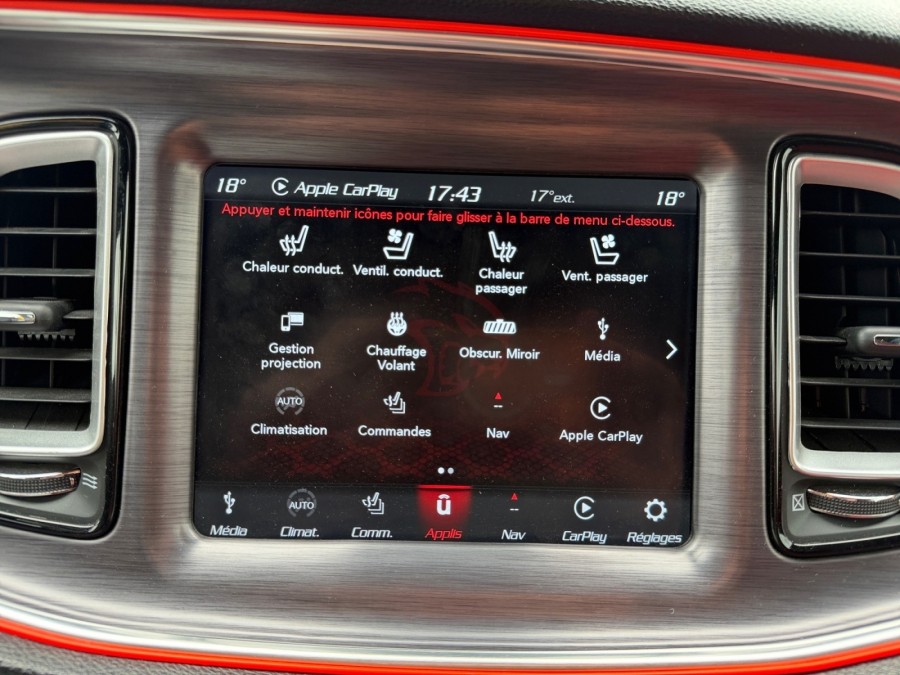 DODGE d'occasion CHALLENGER SCAT PACK SHAKER de 2017 Troyes (10)﻿