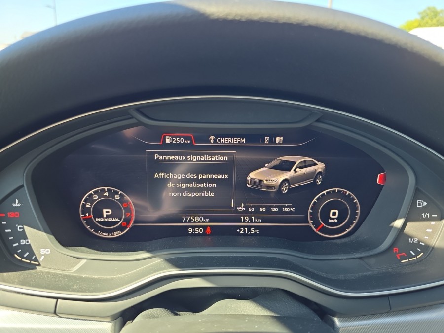 AUDI d'occasion A4 B9 2.0 TFSI 190 S LINE S TRONIC de 2016 Vichy (03)﻿