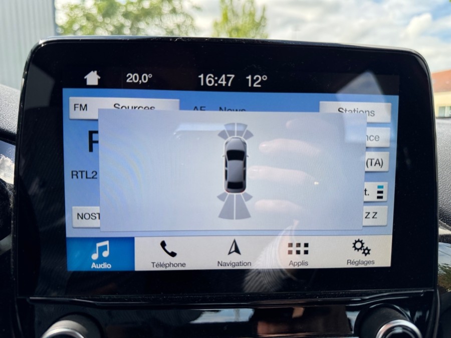 FORD d'occasion FIESTA 1.0 ECOBOOST 125 TITANIUM de 2018 Troyes (10)﻿