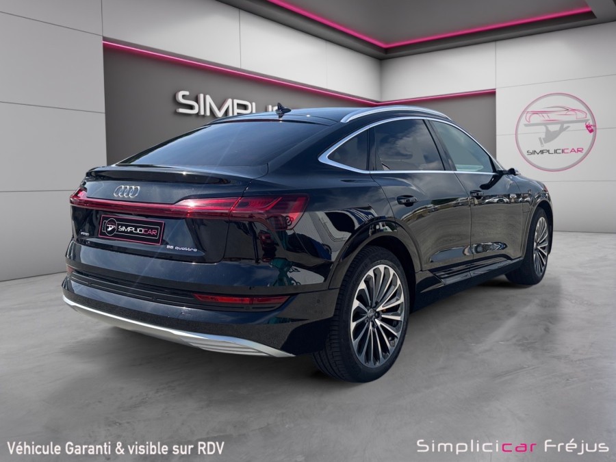 AUDI d'occasion E-TRON SPORTBACK SPORTBACK 55 QUATTRO de 2020 Frejus