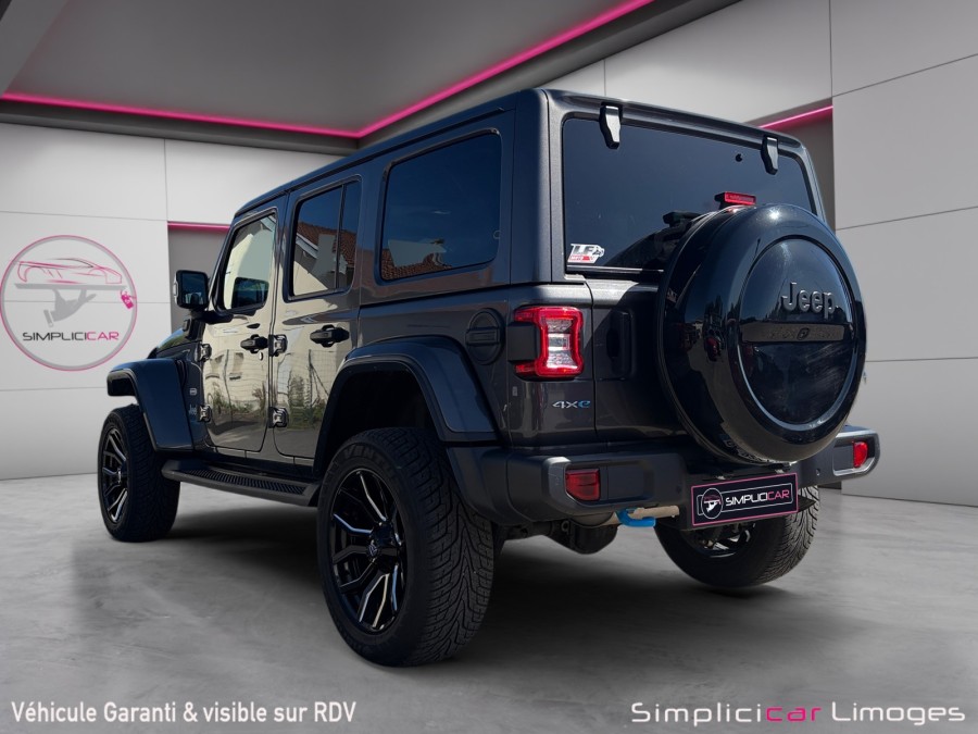 JEEP d'occasion WRANGLER IV UNLIMITED 2.0I T 380 4XE OVERLAND BA de