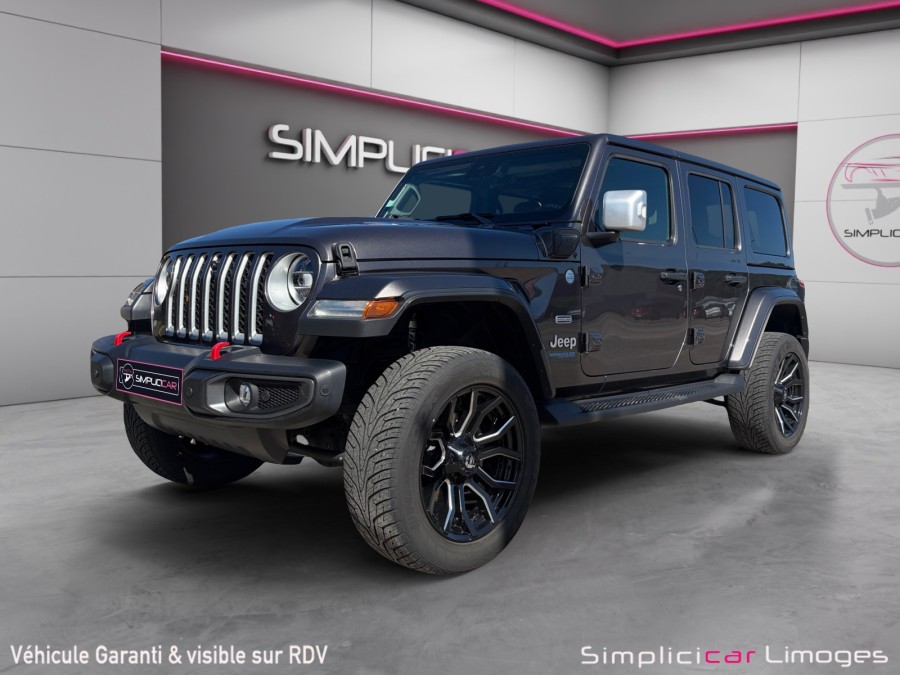 JEEP d'occasion WRANGLER IV UNLIMITED 2.0I T 380 4XE OVERLAND BA de