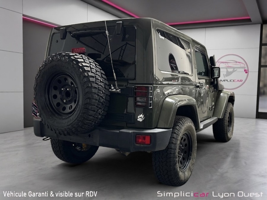 JEEP d'occasion WRANGLER III 2.8 CRD 200 WRANGLER X BA de 2015 Lyon