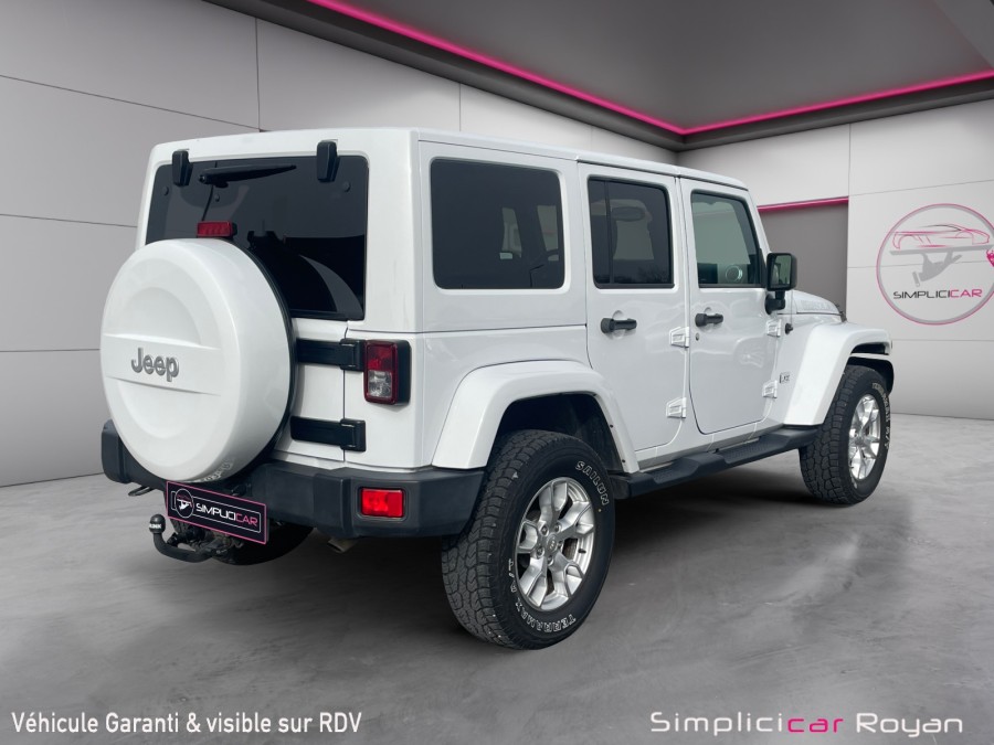 JEEP d'occasion WRANGLER UNLIMITED 2.8 CRD 200 SPORT BA de 2018 Royan