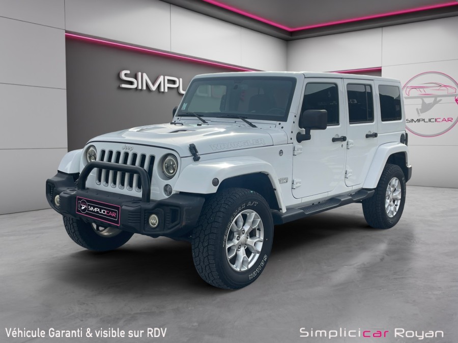 JEEP d'occasion WRANGLER UNLIMITED 2.8 CRD 200 SPORT BA de 2018 Royan