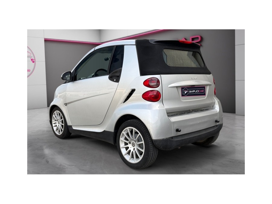 SMART d'occasion FORTWO CABRIO PASSION 84 de 2007 La Ciotat (13)﻿