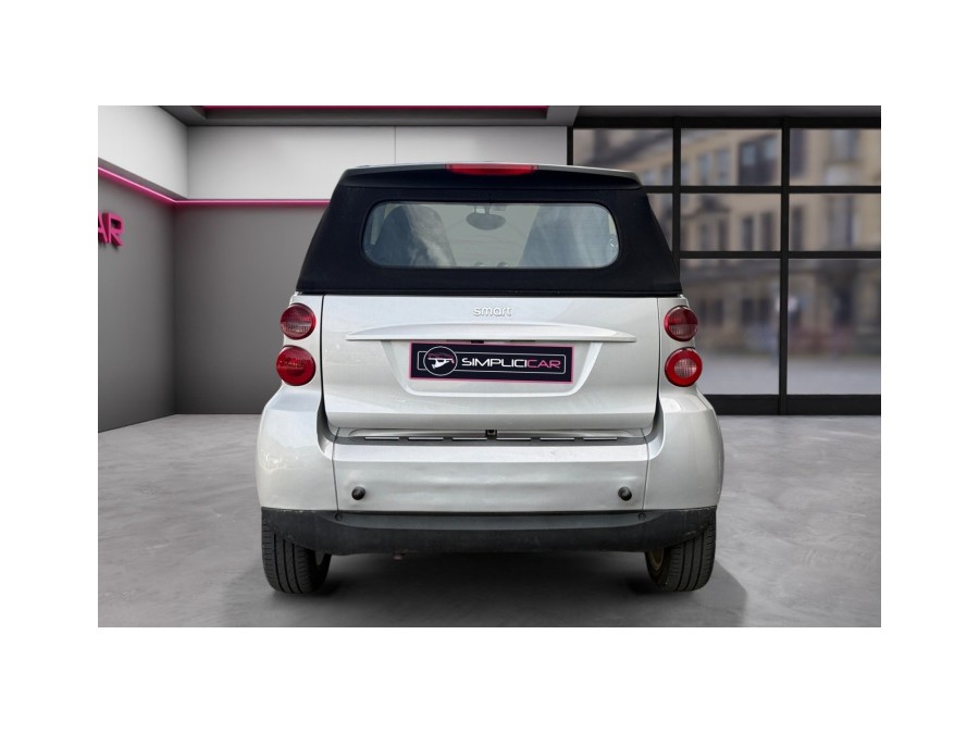 SMART d'occasion FORTWO CABRIO PASSION 84 de 2007 La Ciotat (13)﻿