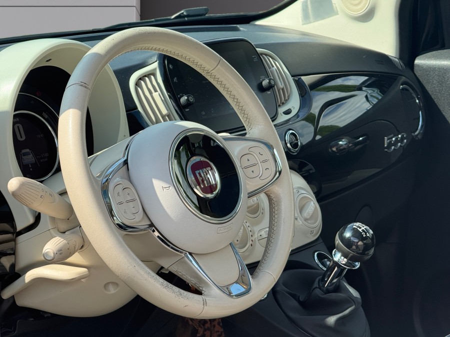 FIAT d'occasion 500 FIAT 500 1.2 69 ch LOUNGE de 2018 Orleans (45)﻿