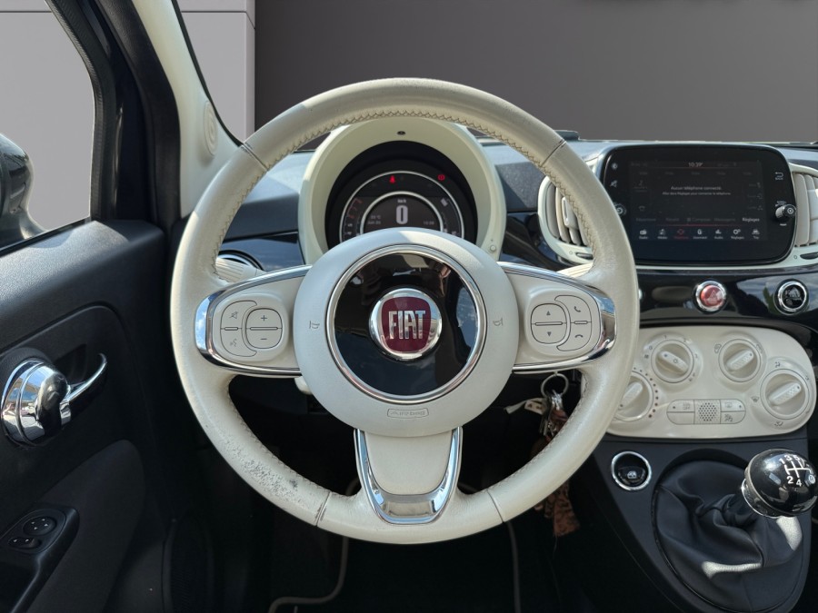FIAT d'occasion 500 FIAT 500 1.2 69 ch LOUNGE de 2018 Orleans (45)﻿