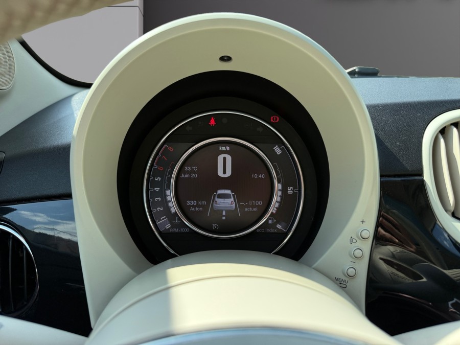 FIAT d'occasion 500 FIAT 500 1.2 69 ch LOUNGE de 2018 Orleans (45)﻿